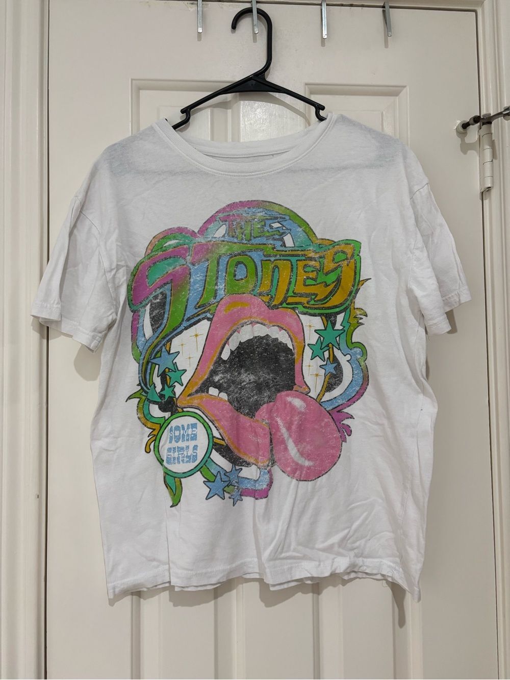 Rolling Stones Colorful Classic Tongue Graphic Tee